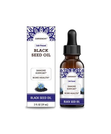 Black Seed Oil Cold Pressed Black Seed Oil Liquid Natural Blackseed Oil with Super Antioxidant For Immune Support Joints Digestion Hair Skin & Nail Nourishes Hydrates