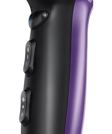 Remington D3190 Hair Dryer - 2200W Ion Care with Ceramic Ring 3 Heat & 2 Speed Settings Purple - Perfect for Gentle Styling & Even Heat Distribution - Buy Online on GoSupps.com