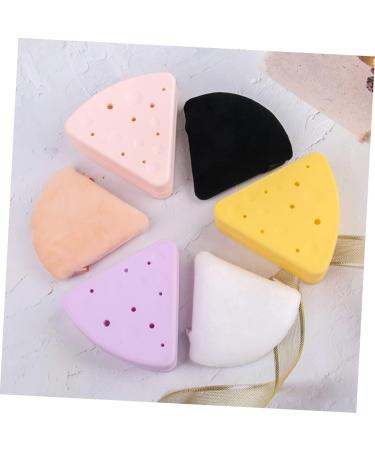 FRCOLOR 4pcs Silicone Beauty Powder Puff Storage Tool Makeup Sponge Holder & Triangular Case for Easy Organization - Buy Online on GoSupps.com