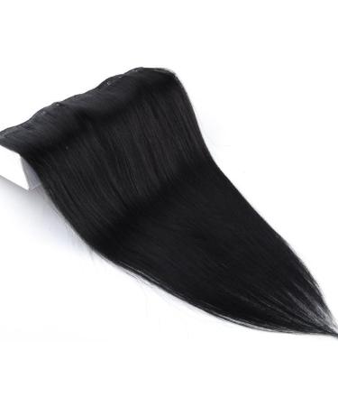 8" Clip in Hair Extension Human Hair One Piece #1 Jet Black (40g) - Buy Online on GoSupps.com