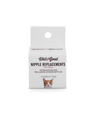Petco Brand - Well & Good Replacement Kitten Bottle Nipple Kit 1 Count (Pack of 1)