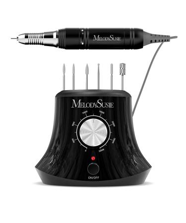 Melodysusia Electric nail cutter 30000 U/min Professional electrical nail file manicure pedicure set gelnail nail nail nail care milling cutter set with foot pedal for nail studio at home black B-black - Buy Online on GoSupps.com