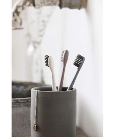 Meraki Mkbe01 Toothbrush - Grey/White/Pink | 18.5 cm x 1.5 cm | International Shipping Available - Buy Online on GoSupps.com