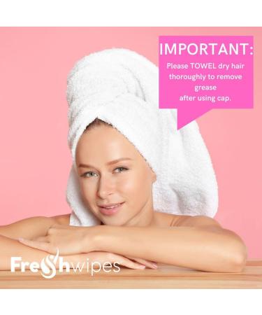 FreshWipes Shampoo Cap - Microwaveable Hat with Conditioner for Elderly and Disabled - No Rinse Hair Washing Solution - 1 Count - Buy Online on GoSupps.com