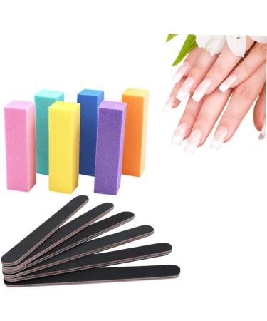 Beavorty 1 Set Nail Block Shiner Mini Nail Brush Buffing Block Nail buffers Nail polishing Block Nail File kit fingernail Buffer Cleaning Tool Cleaning kit Nail Files Manicure 18x4cm - Buy Online on GoSupps.com