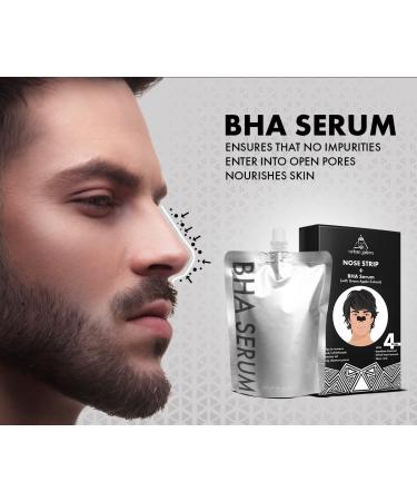 UrbanGabru Nose Strips with BHA Serum | Blackhead & Whitehead Remover | Natural Aloe Vera & Witch Hazel Extracts | Pore Cleanser (4 Strips) - International Shipping Available - Buy Online on GoSupps.com