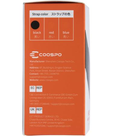 COOSPO H808S Heart Rate Monitor - Waterproof Pulse Belt ANT+/Bluetooth Compatible with Polar Wahoo Garmin Zwift & Strava | Premium HRM Sensor - Buy Online on GoSupps.com