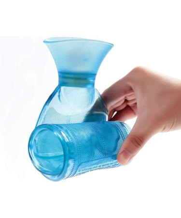 MAIES Classic Hot Water Bottle - Reusable PVC Heat Bottle with Knitting Cover | Perfect Christmas & Birthday Gift | Portable & International Shipping - Buy Online on GoSupps.com