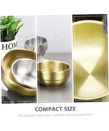 Buy PopetPop 304 Stainless Steel Shaving Foam Shell - Collapsible Stirring Bowl for Shaving Soap & Razor | International Shipping Available - Buy Online on GoSupps.com