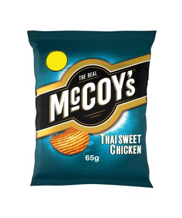 McCoy's Thai Sweet Chicken Sharing Crisps 65g-Food