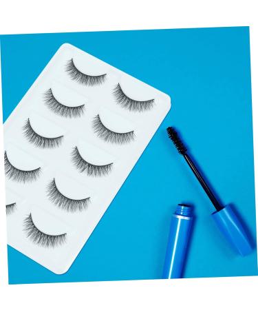 Beavorty 10 Pairs short false eyelashes layered fake lashes fiber makeup eyelashes Glue False Lashes elf eyelashes wispy eyelashes Art Eyelashes Accessories artificial fiber cross 3d - Buy Online on GoSupps.com