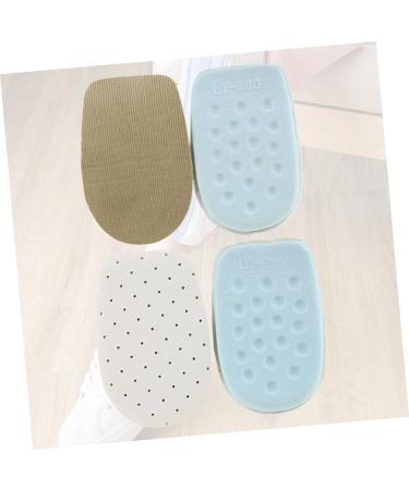 NOLITOY Height Increasing Insoles - 2 Pairs Shoe Pads for Men & Women | Elevator Inserts for Comfort & Style | Enhance Your Height 9x5x1.2cm - Buy Online on GoSupps.com
