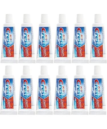 Kids Crest Sparkle Fun Toothpaste Travel Size - 12 Pack with Timer | Cavity Protection & Fun Brushing - Buy Online on GoSupps.com
