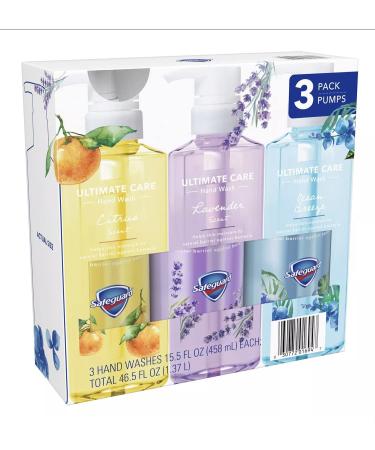 Safeguard 3-in-1 Ultimate Care Pack Liquid Hand Soap - Micellar Deep Cleansing - 15.5 fl. oz. 3 pk - Buy Online on GoSupps.com