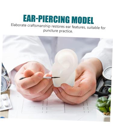 SEWOART Silicone Ear Model Set - Piercing & Jewelry Decorating Tools | Flexible Human Ear Simulation - Buy Online on GoSupps.com