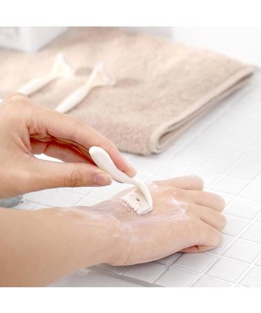 Unisex Mini Portable Shaver - Compact Hair Removal Blade | White | 87mm x 20mm - Buy Online on GoSupps.com