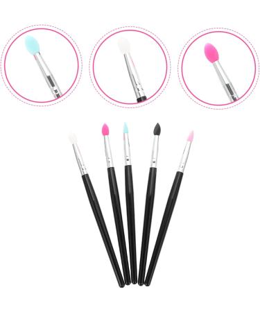 Baluue 20 Pcs Silicone Brush Stick Cream Applicator Makeup Plastic Handle - Buy Online on GoSupps.com