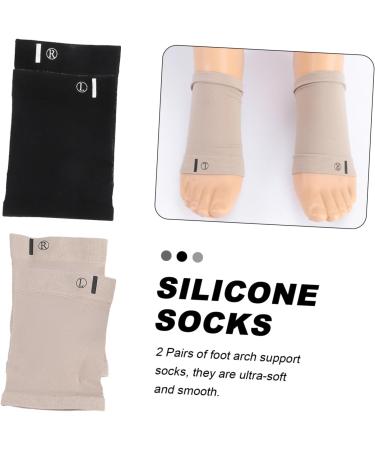 FOMIYES Foot Accessories - 2 Pairs Arch Supports & Plantar Insoles for Men & Women - Comfortable Shoe Inserts & Orthotic Foot Pads - Buy Online on GoSupps.com