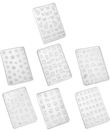 Flower Nail Silicone Mold 3D Butterfly Embossing Gel Print Stencil Nail Carving Template Tool For Nail Decors JT030 - Buy Online on GoSupps.com