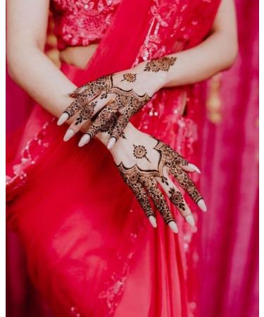 Buy Golecha Kaveri Chhela's 100% Natural Henna Cones | Red-Brown No PPD - 6pcs for International Shipping - Buy Online on GoSupps.com