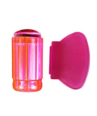 Steelwingsf Nail Stamper Mini Jelly Head - Smudge-proof Manicure Accessory | Easy Operation | Translucent White for Perfect Nail Art - Buy Online on GoSupps.com