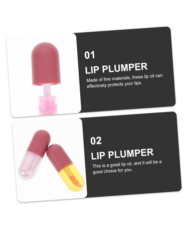 HAKIDZEL 3pcs Nourishing Lip Care Oils Moisturizing Lip Plumper for Soft Hydrated Shimmering Changing Oil for Dry Chapped - Buy Online on GoSupps.com