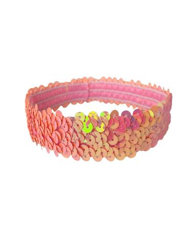 12 Pack Sequin Headbands for Teens Girls Women - Sparkly Elastic Hairband Set - Ideal for Sport, Parties - Multicolored - Buy Online on GoSupps.com