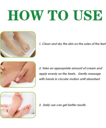 Cracked Heel Repair Cream Cracked Heel Repair Restoring Balm for Dry Cracked Feet Nourishing Rough and Cracked Heels Foot Moisturiser for Moisturizes And Nourishes Dry Skin 20G - Buy Online on GoSupps.com