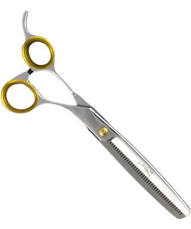 Sharf Gold Touch Pet Grooming Shear Kit - 7.5 Inch Straight & 6.5 Inch 42-Tooth Thinning Scissors - Buy Online on GoSupps.com