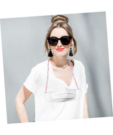 Beaupretty 2pcs Anti-Lost Masks Chain | Clothes Rack Beads for Kids | European & American Acrylic Design - Buy Online on GoSupps.com