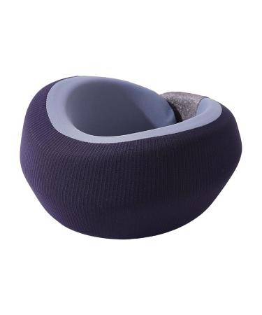 Shakven Neck Brace Pillow Soft Foam Wraps Keep Vertebrae Stable Neck Brace & Elastic Supports Soft Neck Support Relieves Pressure in Spine Comfort Neck Support for Home Navy Blue - Buy Online on GoSupps.com
