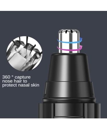 Electric Nose Hair Trimmer for Men - Rechargeable Nose Cleaning Epilator & Clippers for Effortless Grooming | Fast International Shipping - Buy Online on GoSupps.com