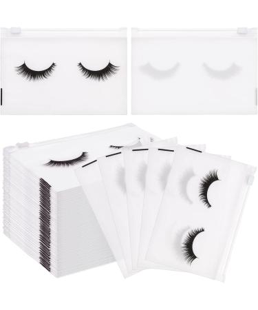 No Lifting 100PCS Eyelash Aftercare Bags - Clear Zipper Makeup Pockets for Eyelash Extension Customers - Buy Online on GoSupps.com