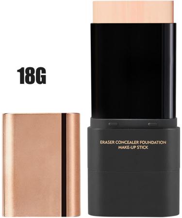 Korean Foundation Makeup Natural Stick Foundation - Long-lasting face makeup #01 Cream color light and glossy suitable for skin and natural - Buy Online on GoSupps.com