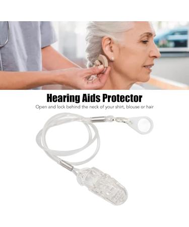 Transparent Hearing Aid Clips Portable Lanyard for Adults & Kids Prevents Loss Ideal for Fastening Cables - Buy Online on GoSupps.com