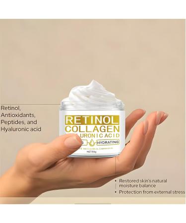 Retinol Cream for Face Anti Aging Face Cream for Women and Men - Lifting & Moisturizing Moisturizer for Face Neck & D collet Reduce Wrinkles and Dullness Collagen Daily Skin Care.50G - Buy Online on GoSupps.com