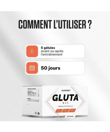 Superset Nutrition Gluta Max (252 Caps) | Glutamine | Anti-Catabolising Effect + B5 - Buy Online on GoSupps.com