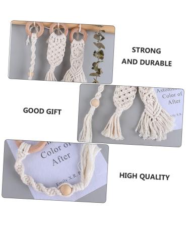 Toyandona 9-Piece Bite Stick Set | Natural Dental Care for Children | Sustainable Wooden Molar Stick & Tooth Hygiene Toys - Buy Online on GoSupps.com