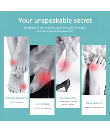 Feelsploh Portable Unisex Toe Spreader - Pain Relief & Adjustable Hallux Valgus Solution for Daily Comfort - Buy Online on GoSupps.com