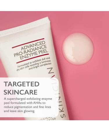 SKINICIAN Advanced Pro-Radiance Enzyme Peel - Peel Off Face Mask for Brighter Looking Skin - AHA Beauty Facial Mask - Anti-Ageing Fruit Enzyme Peel - Vegan & Cruelty Free (50ml) - Buy Online on GoSupps.com