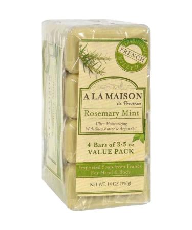 A LA MAISON BAR SOAP RSMRY Mint Value 4 CT