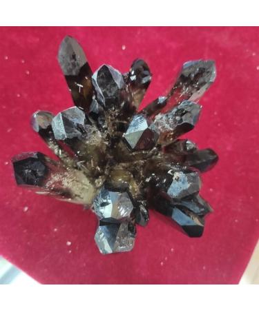 Crystal Hole Specimen Healed 1pcs Hot Reiki Quartz Cluster Natural Cairngorm Crystals Flowers Smoky Quartz Cluster As a Gift Crystal Hole (Size : 350-450g) - Buy Online on GoSupps.com