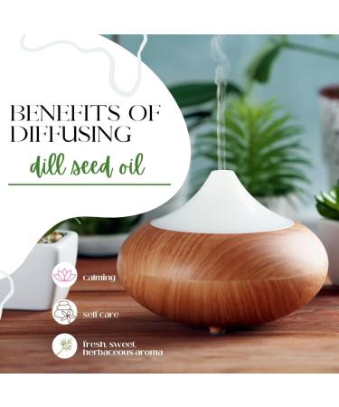 Dill Seed 8 fl oz (237 ml) Aluminum Bottle w/Plug Cap 100% Pure Essential Oil GreenHealth - Buy Online on GoSupps.com