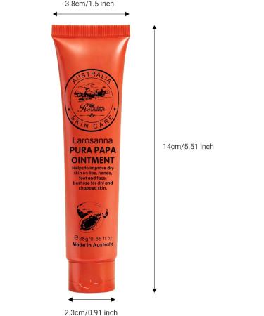 4 Pack Papaw Ointment 25g Each Papaya Cream Imported Directly From Australia 3.4 Fl Oz PURA PAPA OINTMENT - Buy Online on GoSupps.com