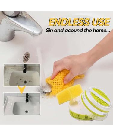 Eco-Friendly Cleaning Stone Eco-Friendly Cleaning Stone with Sponge Cleaning Pebble Stone Shower Floor Multi Purpose Cleaning Stone for Bathroom Kitchen Home Cleaning (3PCS) - Buy Online on GoSupps.com