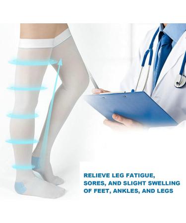 Buy Soft Compression Socks | Comfortable Stockings for Fatigue Relief & Swelling - XL Size - Buy Online on GoSupps.com