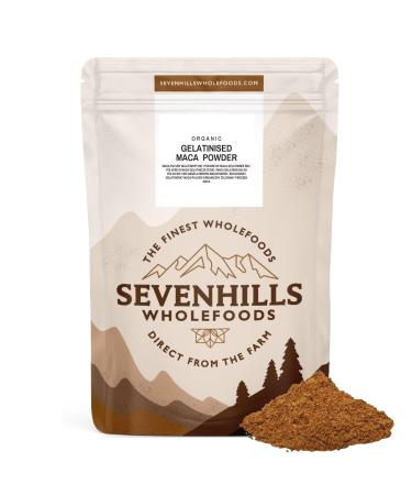 Sevenhills Wholefoods Organic Gelatinised Maca Powder 500g 500 g (Pack of 1)
