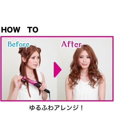 Buy VIDAL SASSOON Pink Series 32mm Curling Iron - High Temperature Personal Care & Hair Products - Japan Import - Buy Online on GoSupps.com