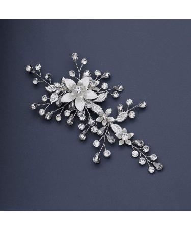 Hair accessoriesHairpin Hair Clips Fashion Barrettes Hairpins for Women Ladies Girls Headwear Tools Accessories Ancient Style Hair Edge Clips Wedding Bride Dress Accessory Handmade Flower - Buy Online on GoSupps.com