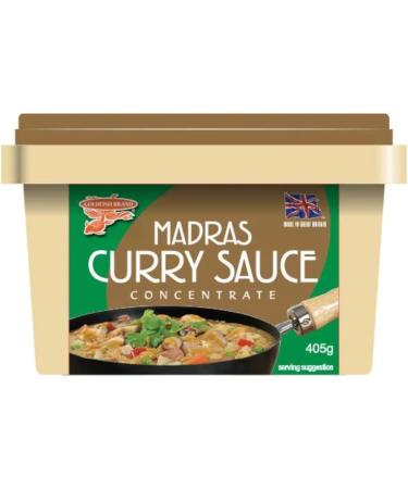 Goldfish Curry Sauce Paste Concentrate 405g | Custom Case of 3 | Choose From 6 Flavours & Receive 1 Tub of Each Choice - Buy Online on GoSupps.com
